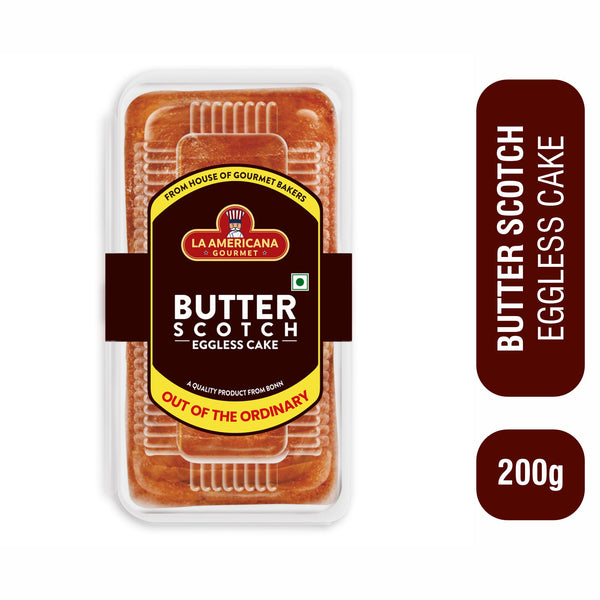 Butterscotch Eggless Cake 200g