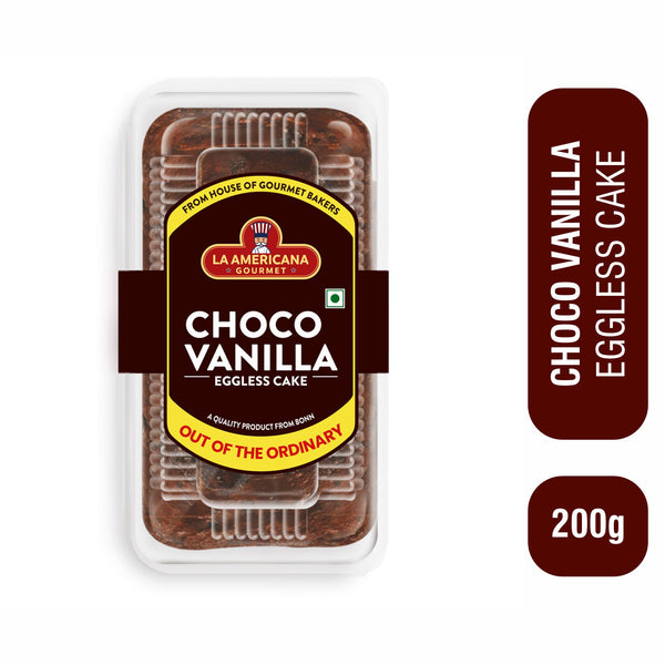 Choco Vanilla Eggless Cake 200g