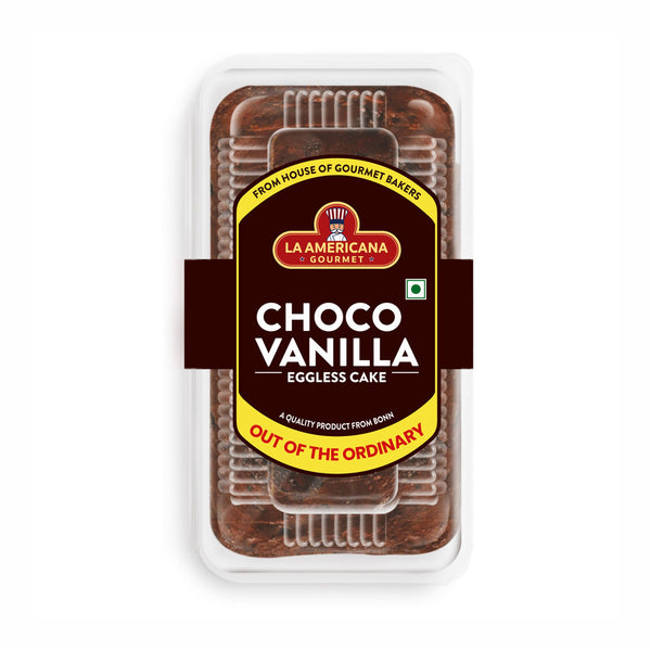 Choco Vanilla Eggless Cake 200g