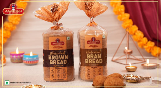 Celebrate a Healthy Diwali with LA Americana: Nutritious Bread Snacks for the Festive Season