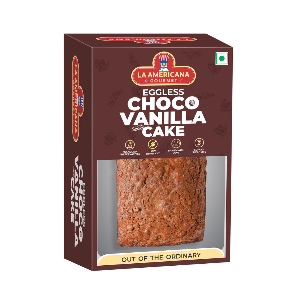LA Americana Eggless Choco Vanilla Dry Cake 200g | Handmade Cakes – LA  Americana Gourmet