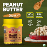 Peanut Butter Unsweetened Crunchy 350g